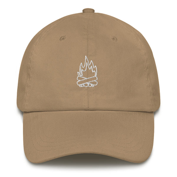 Fire Outline - Dad Hat Shop