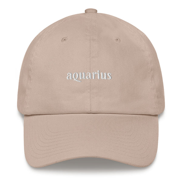 Aquarius Zodiac - Dad Hat Shop