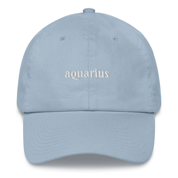 Aquarius Zodiac - Dad Hat Shop