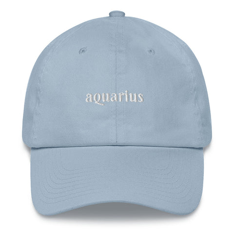 Aquarius Zodiac - Dad Hat Shop