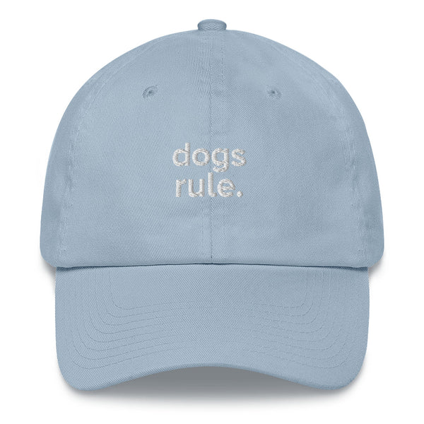 dogs rule. - Dad Hat Shop