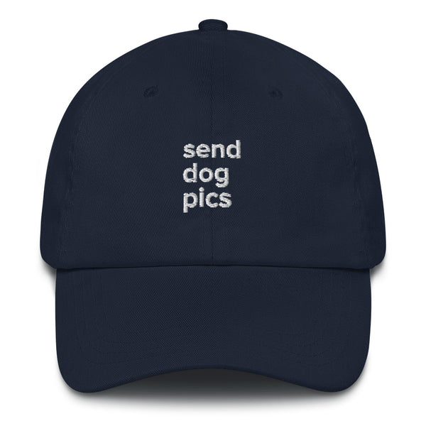 Send Dog Pics - Dad Hat Shop