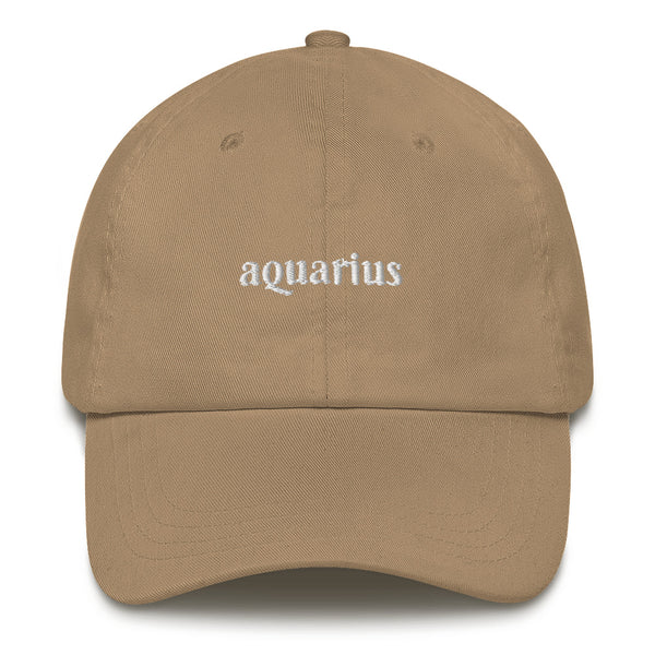 Aquarius Zodiac - Dad Hat Shop