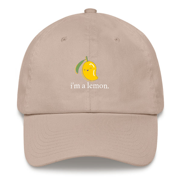 i'm a lemon - Dad Hat Shop