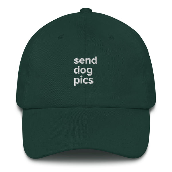 Send Dog Pics - Dad Hat Shop